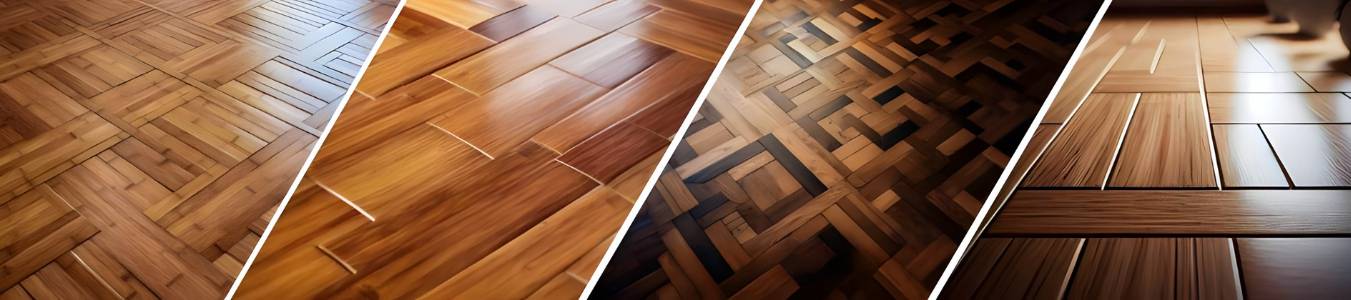 different kinds of bamboo flooring